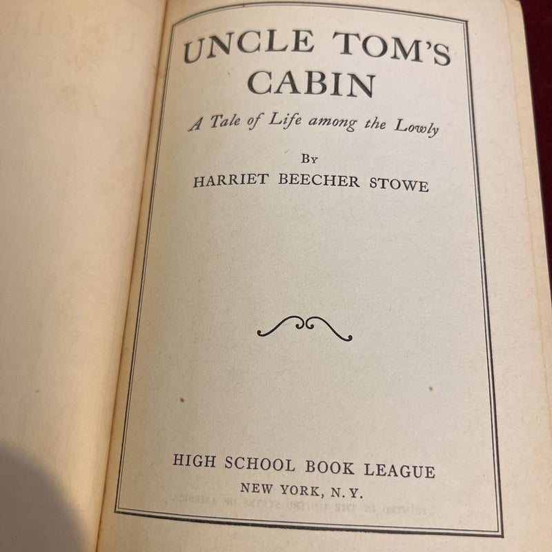 Uncle Tom’s Cabin