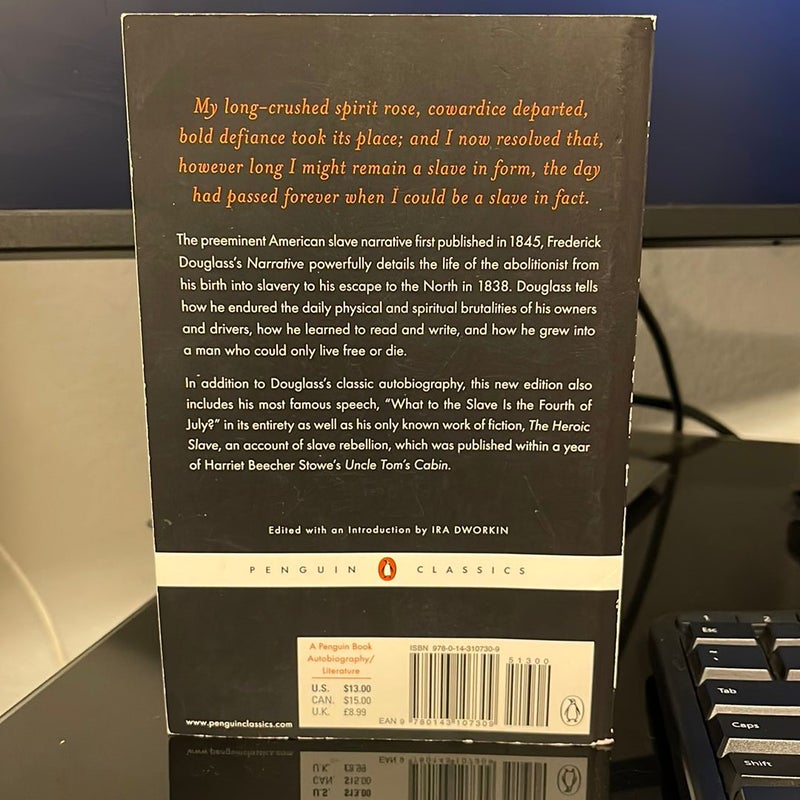 Narrative of the Life of Frederick Douglass, an American Slave