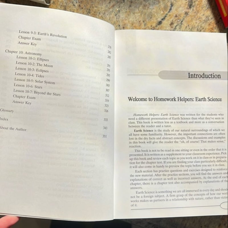 Homework Helpers: Earth Science