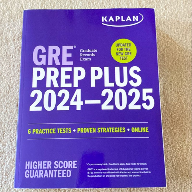 GRE Prep Plus 2024-2025: Your Ultimate Guide to GRE Success