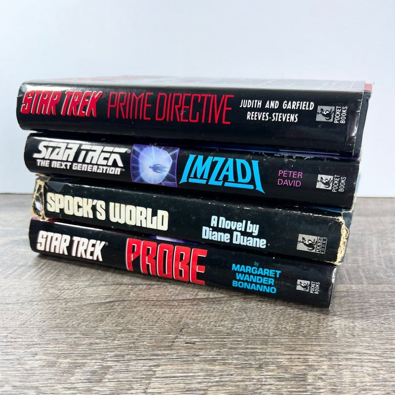 Star Trek Lot of four hardcovers