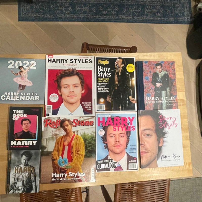 Harry Styles Books and Magazines Bundle 