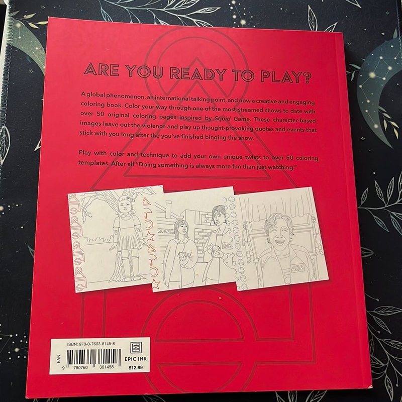 Squid Game Coloring Book