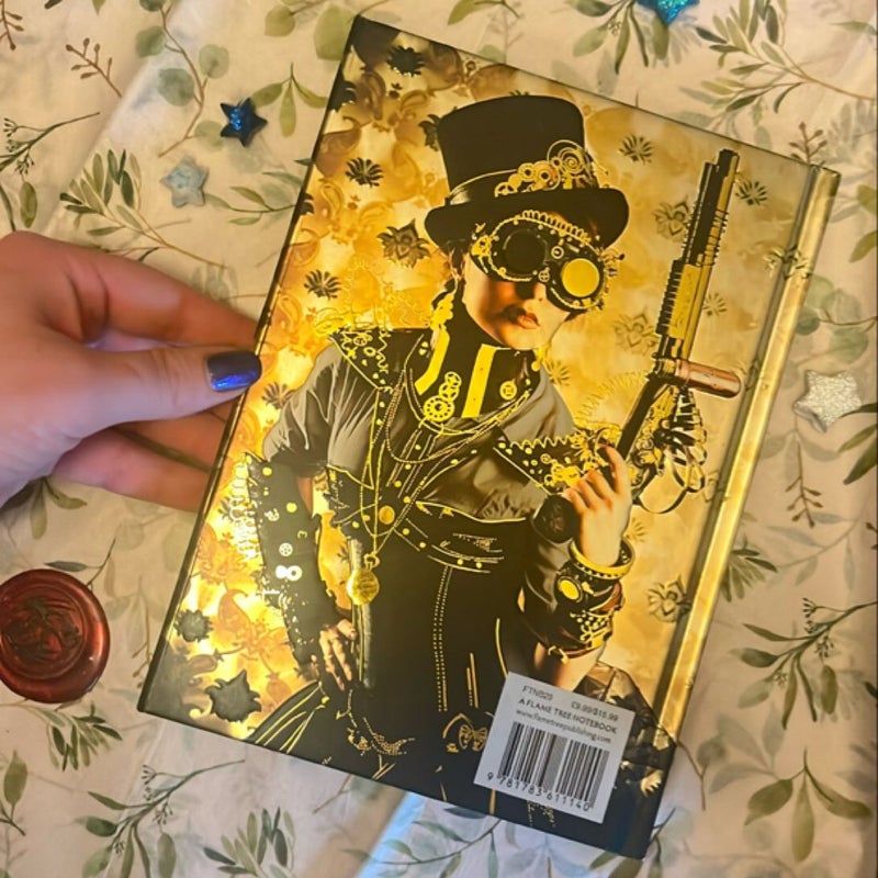 Steampunk Lady (Foiled Journal)