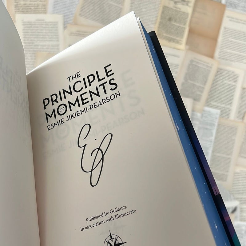 The Principle of Moments — Illumicrate SIGNED special edition 