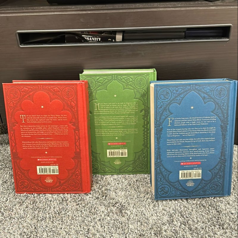 Books 1-3: Harry Potter and the Sorcerer's Stone