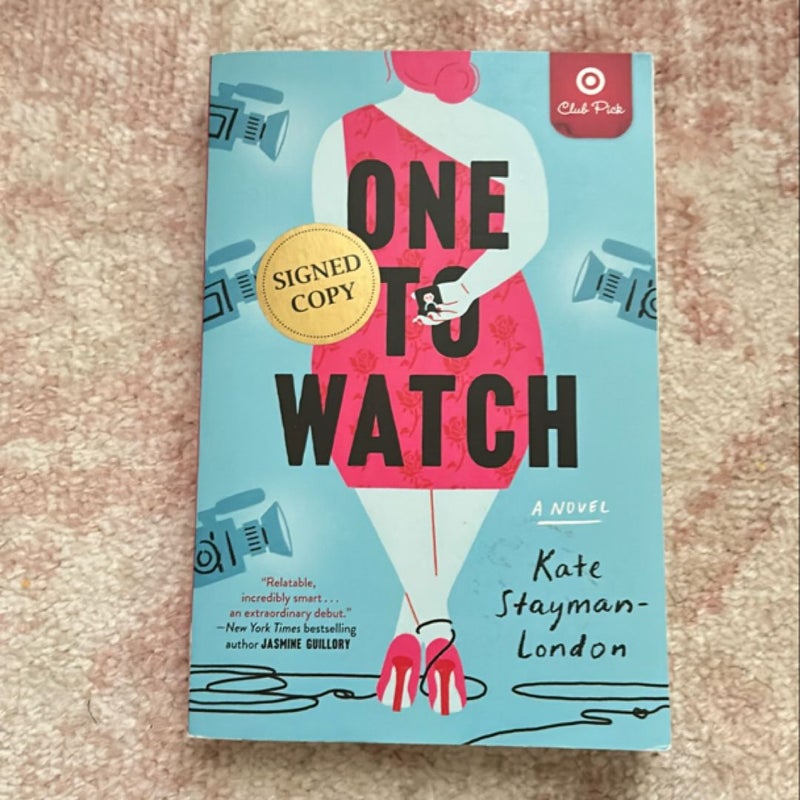 One To Watch SIGNED COPY