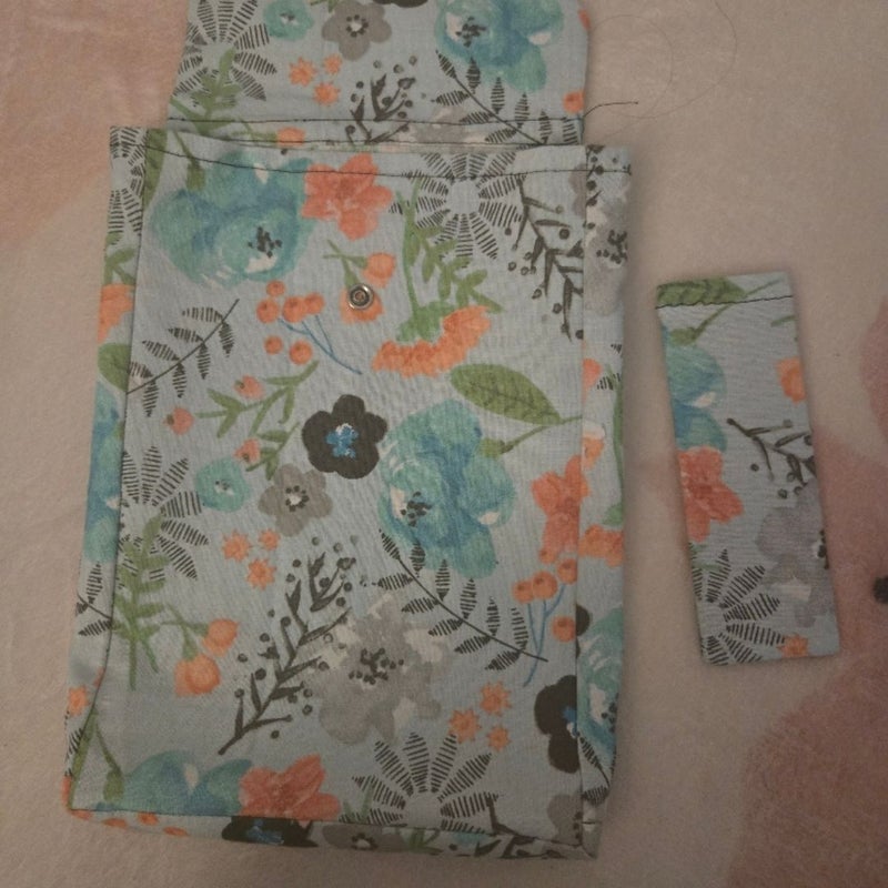 Handmade Book Sleeve and Bookmark