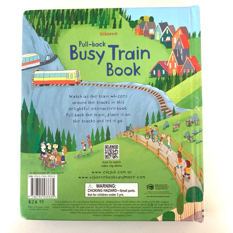 Pull-Back Busy Train