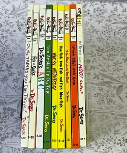 Dr. Seuss Beginner Books 9 Haedcover Bundle
