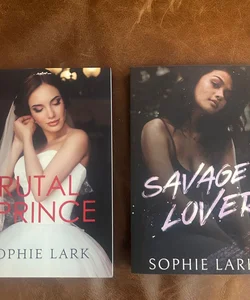 Sophie lark signed special edition brutal prince & savage lover