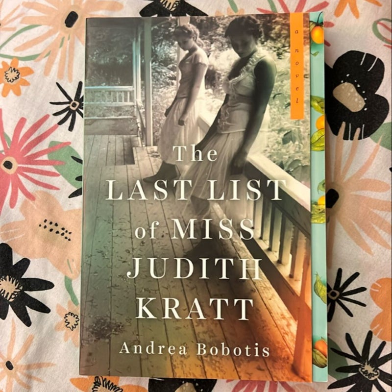 The Last List of Miss Judith Kratt