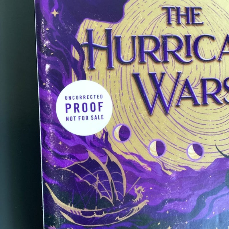 THE HURRICANE WARS (UNCORRECTED ADVANCED COPY PROOF - PAPERBACK) LAST CALL