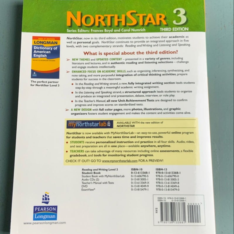 NorthStar, Reading and Writing