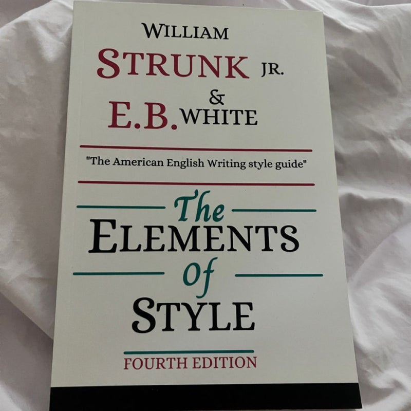 The Elements of Style , 4th Edition