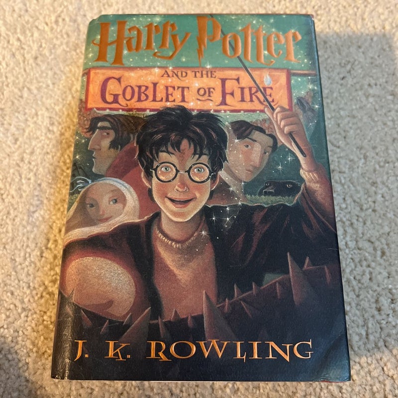 Harry potter and the clearance goblet of fire hardcover