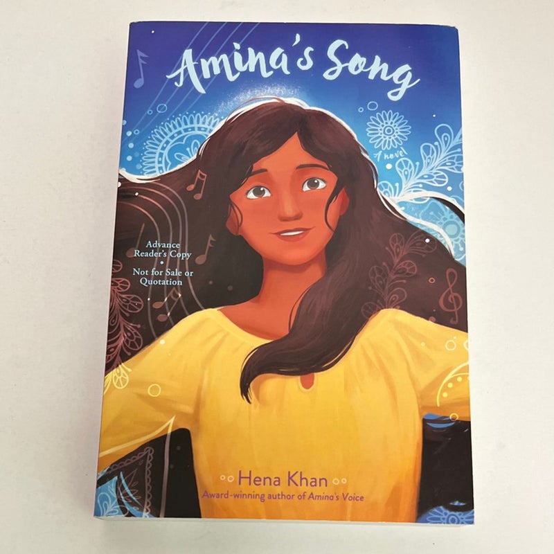 Amina’s Song (Amina’s Voice, Book 2) ARC