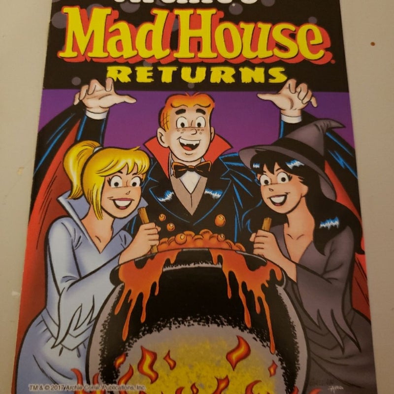 2017 Halloween Comicfest Edition Archie's Madhouse Returns