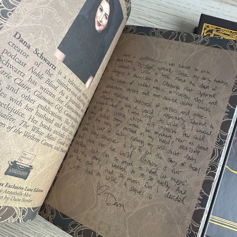 Anatomy Duology - Signed Bookish Box Exclusive Editions
