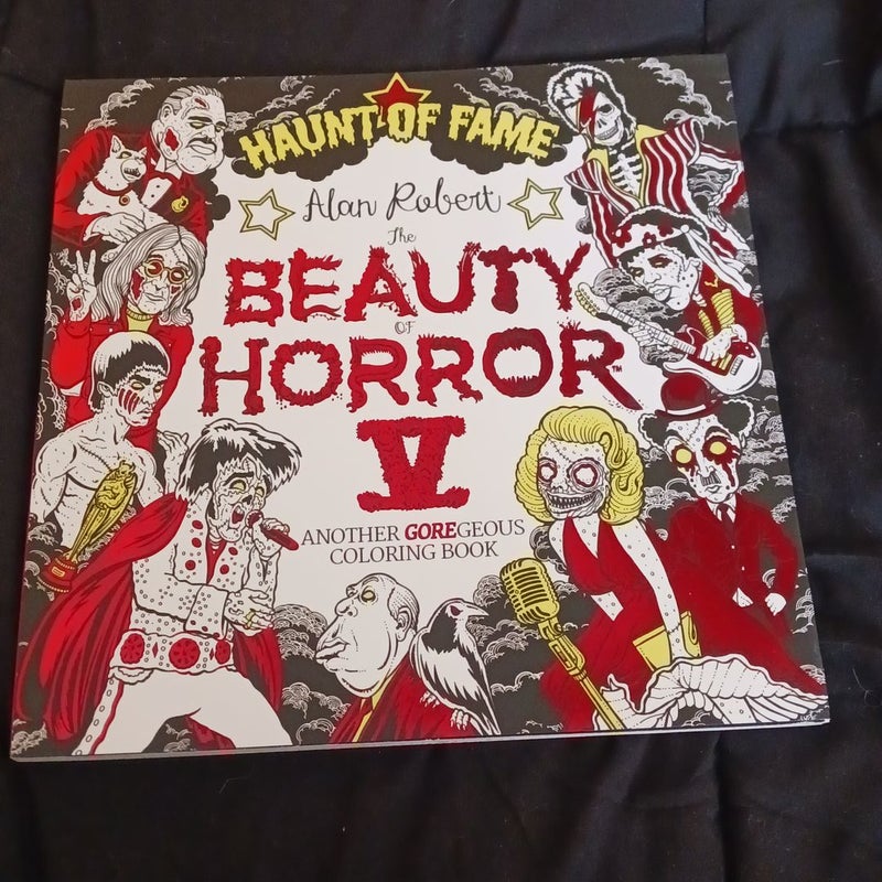 The Beauty of Horror 5: Haunt of Fame Coloring Book