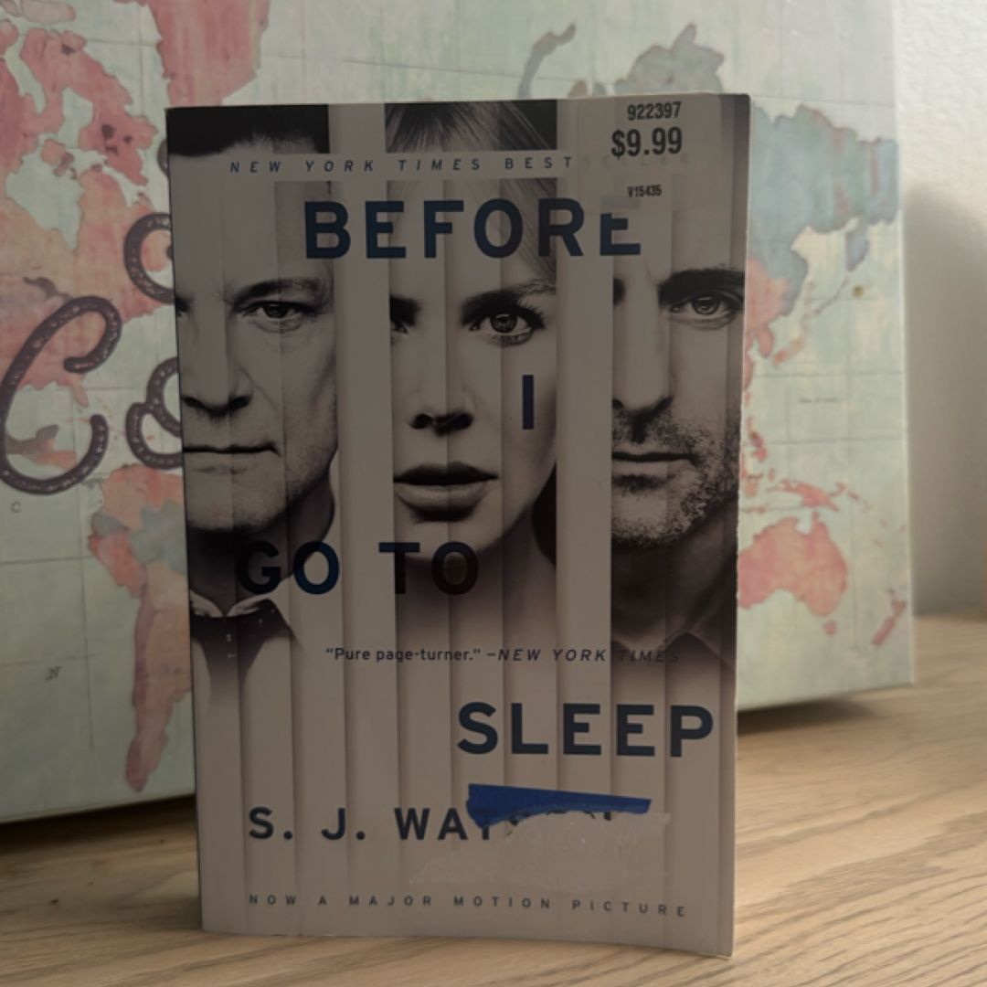 Before I Go to Sleep Tie-In