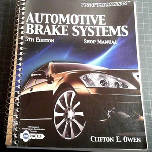Automotive Brake Systems, Classroom Manual