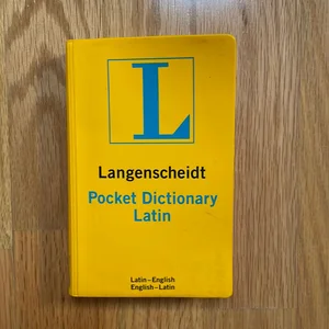 Langenscheidt Pocket Latin Dictionary