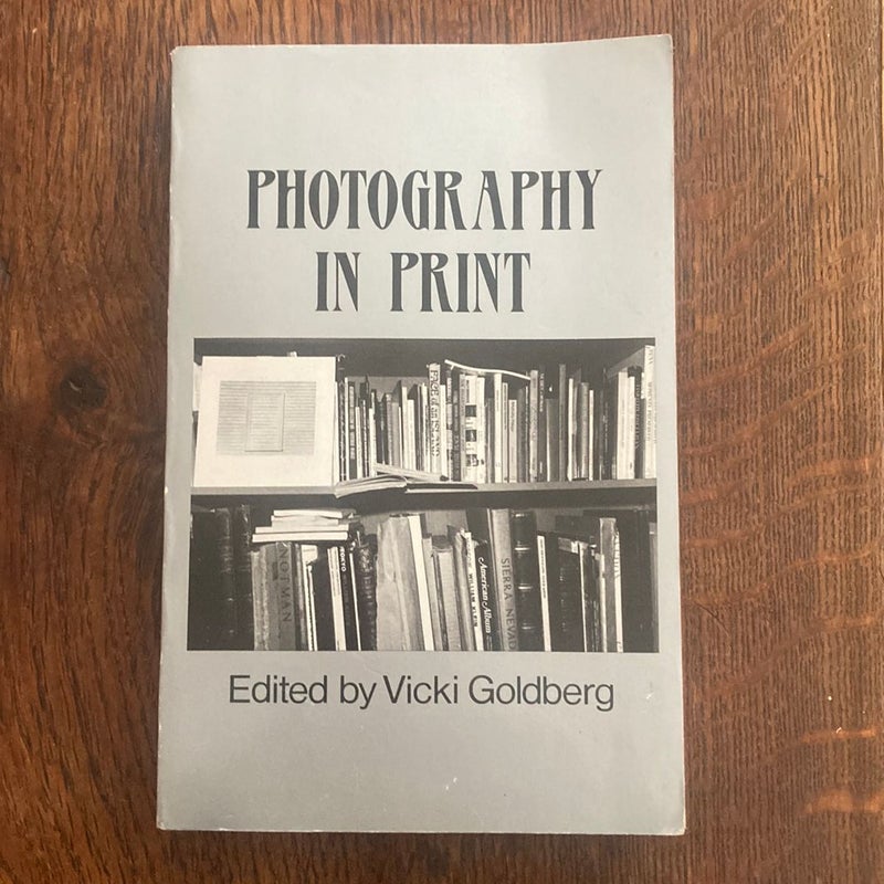 Photography in Print