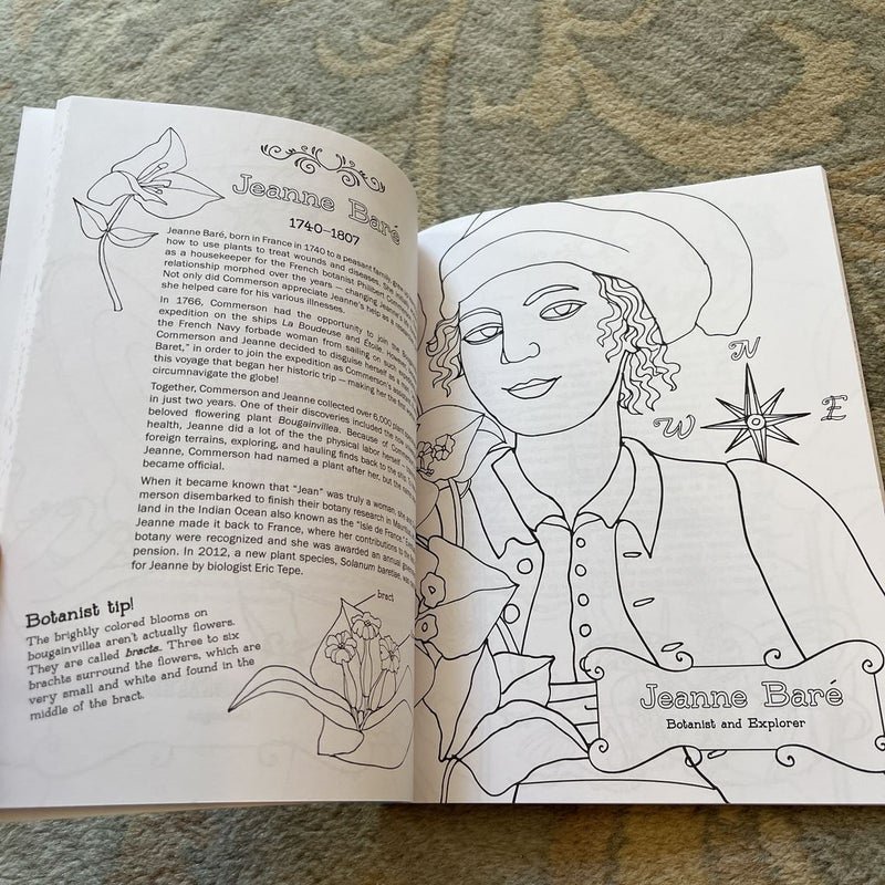 The Historical Heroines Coloring Book