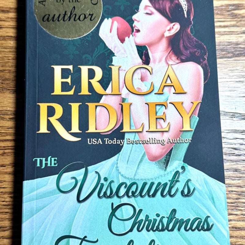 Signed Copy - First Edition - The Viscount's Christmas Temptation