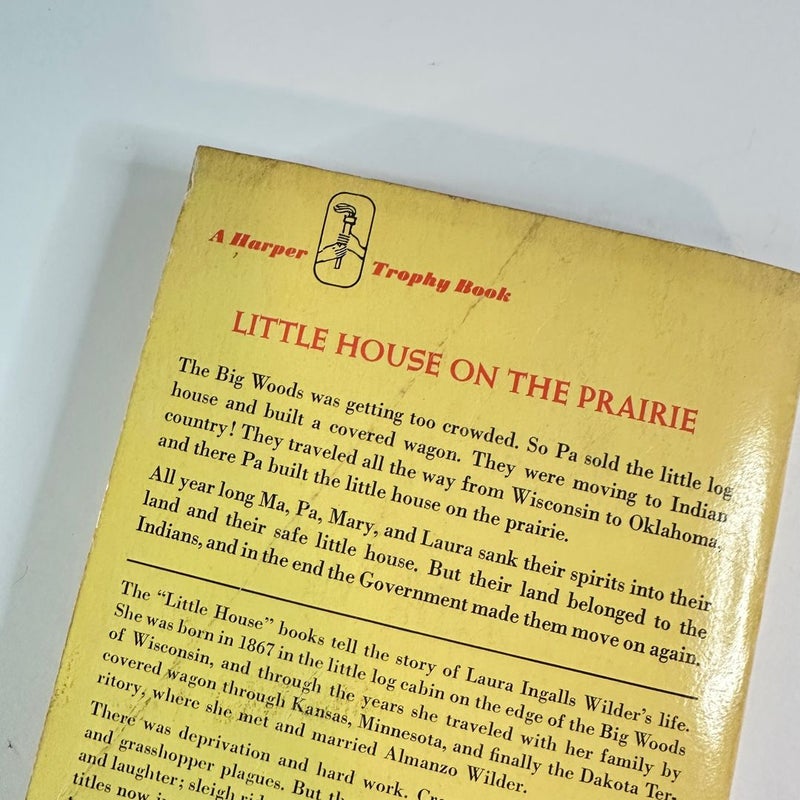 Little House on the Prairie-1971 Harper Trophy