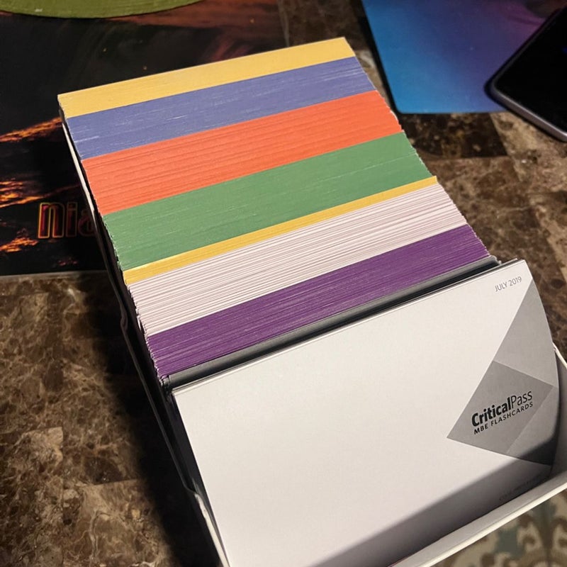 Critical Pass MBE flashcards 2019
