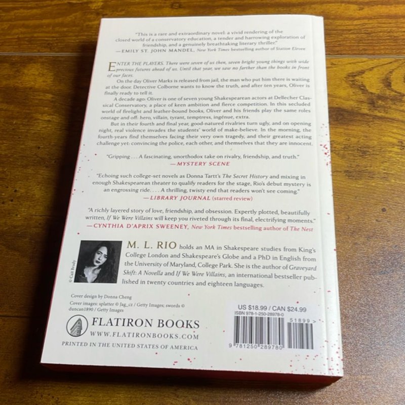 If We Were Villains by M. L. Rio, Paperback | Pangobooks