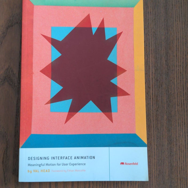 Designing Interface Animation by Val Head, Paperback Pangobooks