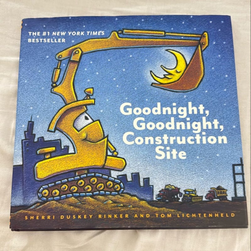 Goodnight, Goodnight Construction Site (Hardcover Books for Toddlers, Preschool Books for Kids)