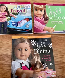 Set Bundle American Girl Doll Books School Dining