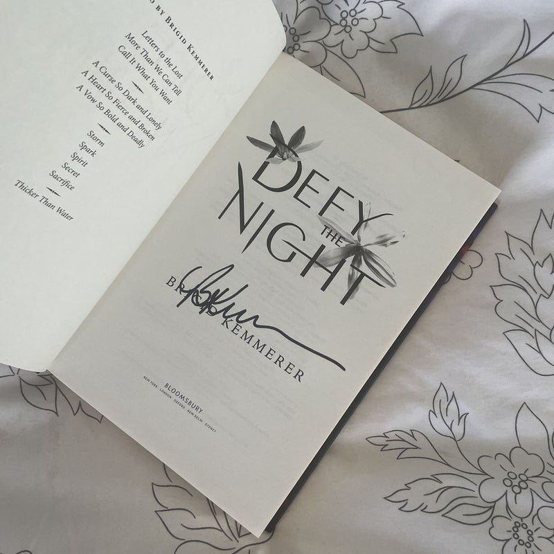 Defy the Night SIGNED