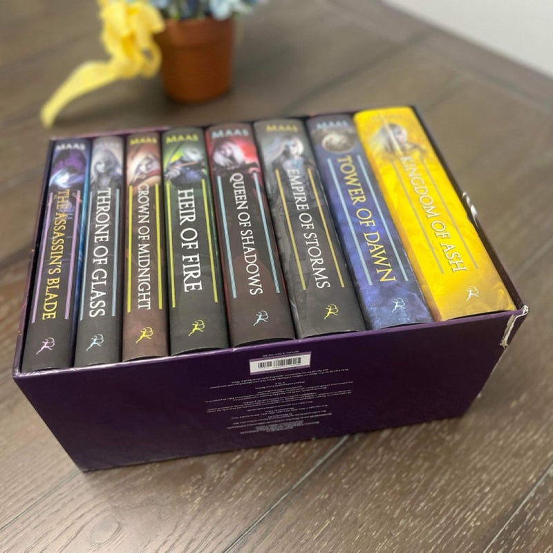 OOP Hardcover Throne of Glass Box Set