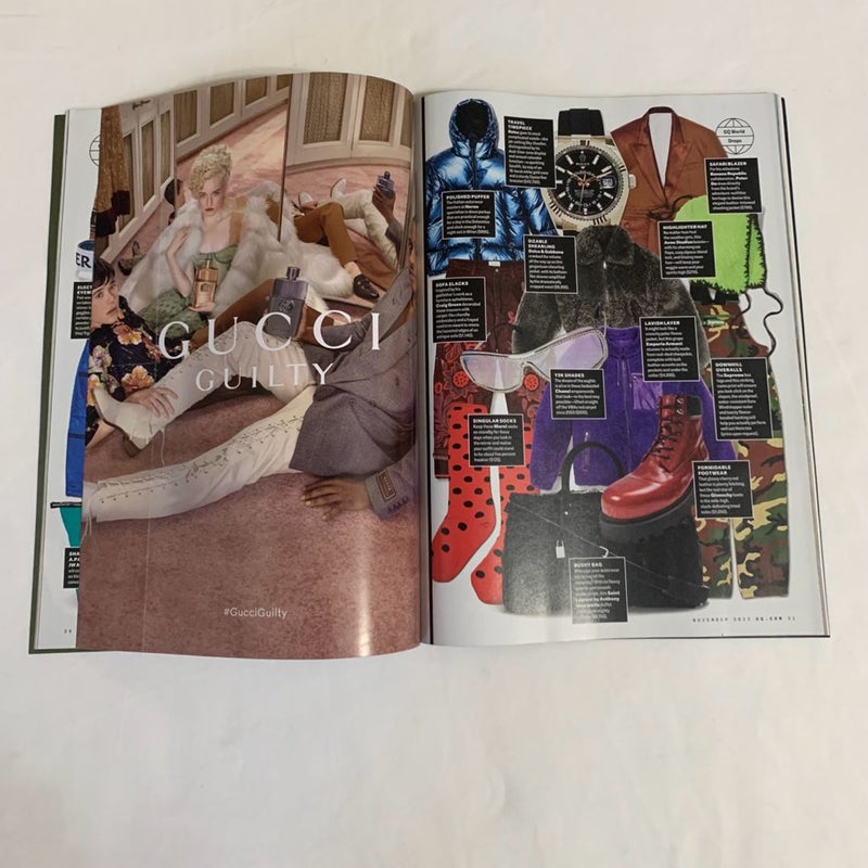 GQ Timothée Chalamet “Gives Us The Full Download”Issue November 2023  Plus Gucci Insert  