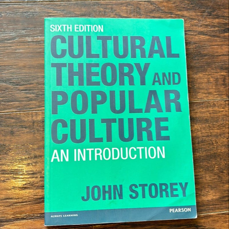 Cultural Theory and Popular Culture