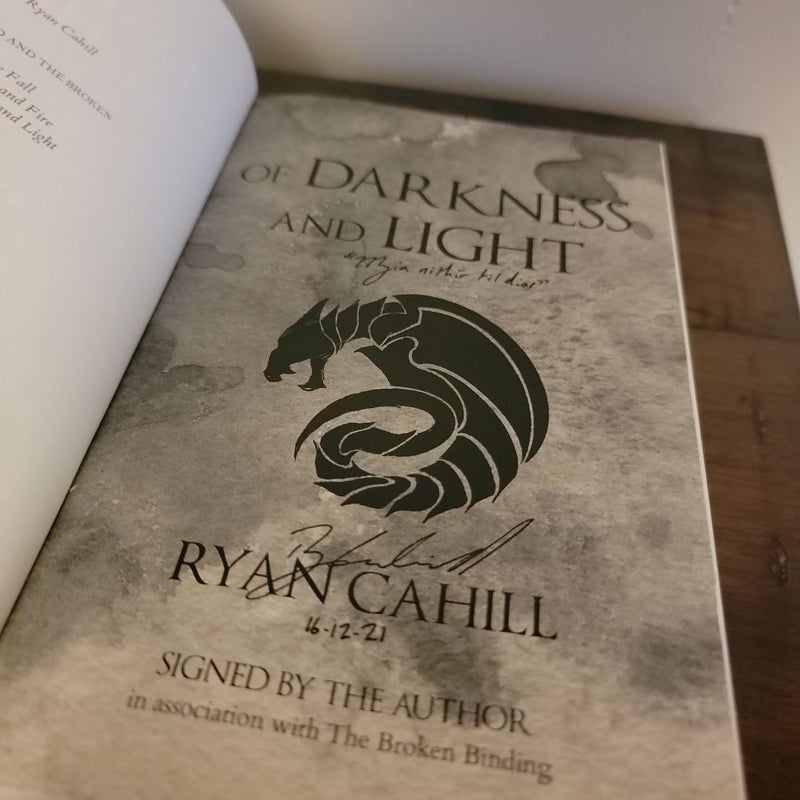 Of Darkness and Light [SIGNED]