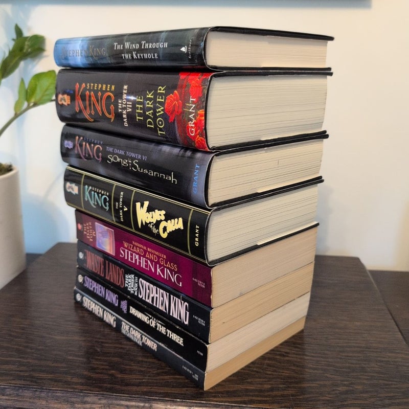 The Dark Tower Set (Complete Illustrated 8 book set) 1st editions