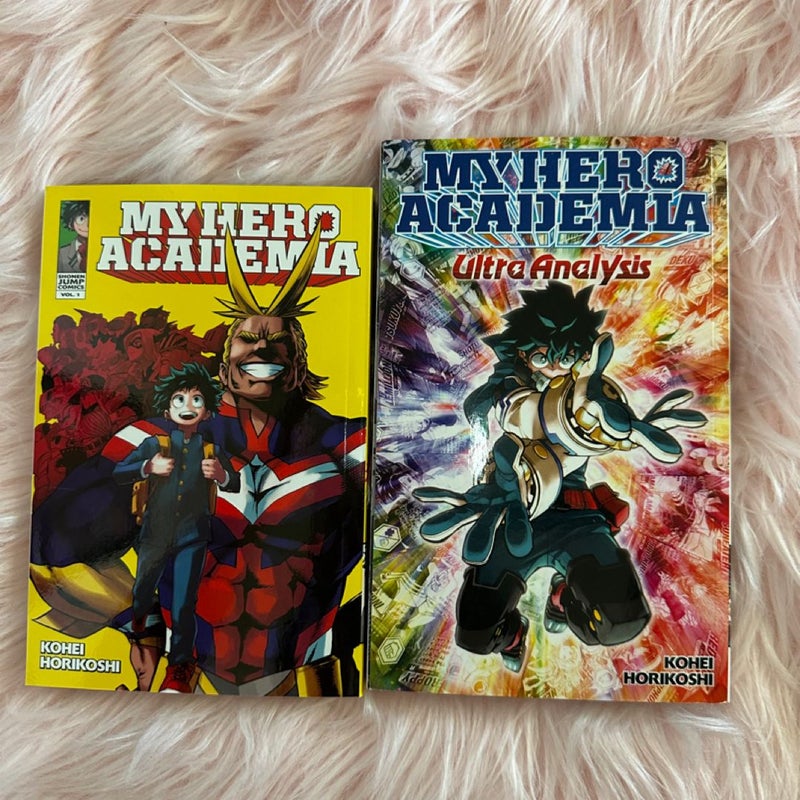 My Hero Academia Manga Vol.1 & Ultra Analysis Guide  