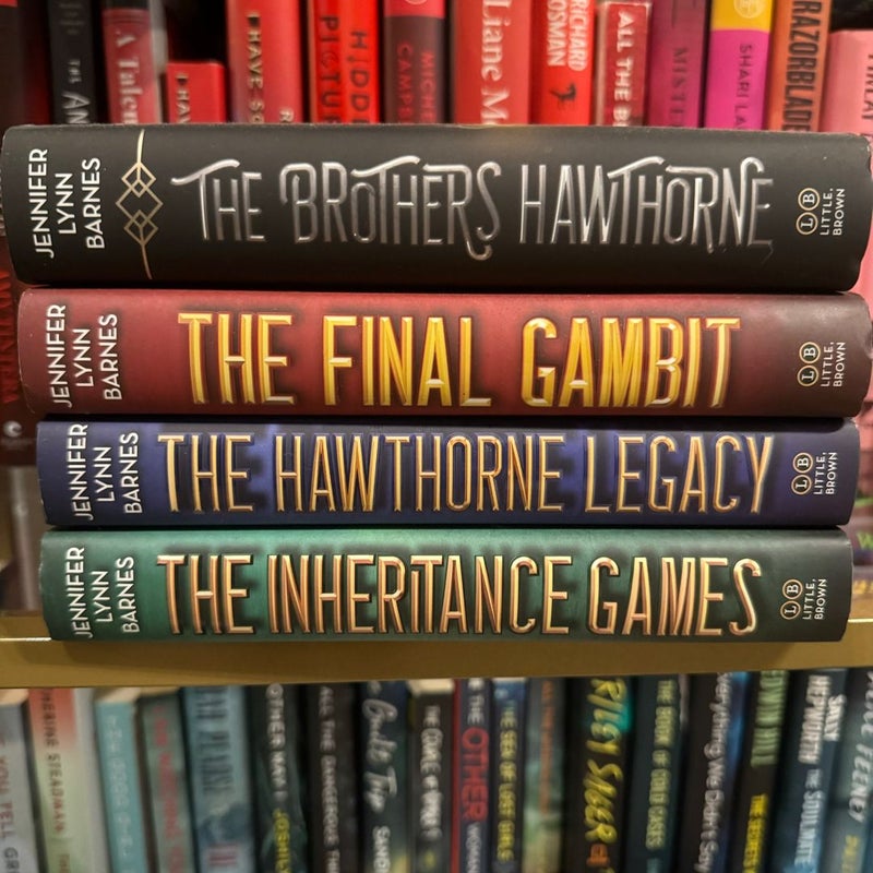 The Inheritance Games Hardcover Set of 4