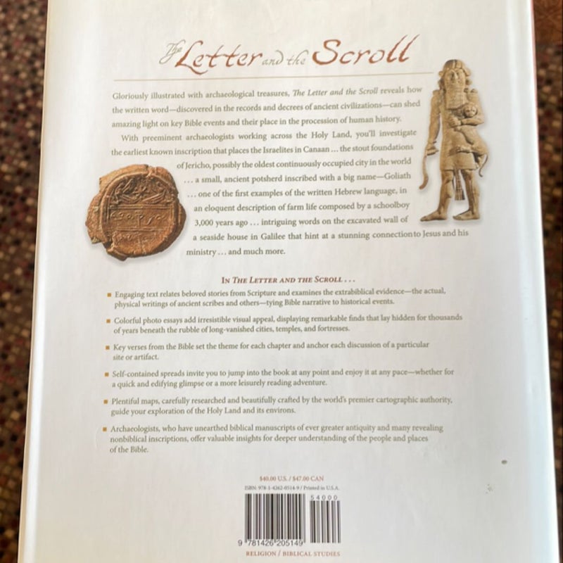 The Letter and the Scroll