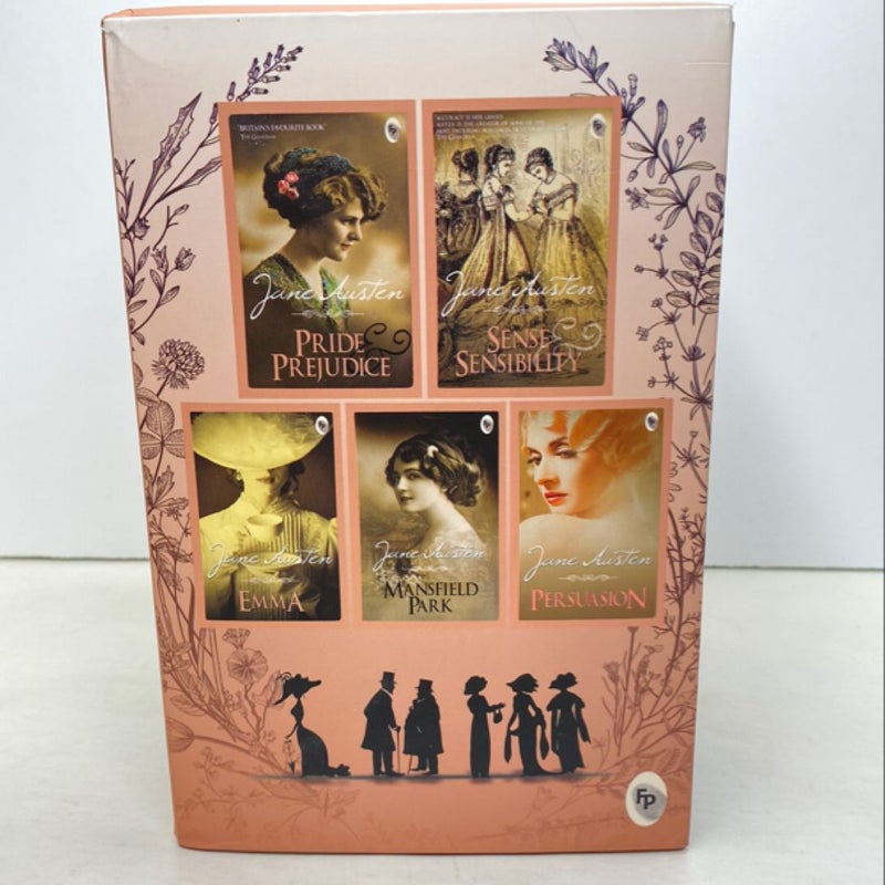 Greatest Works of Jane Austen (Set of 5 Books)