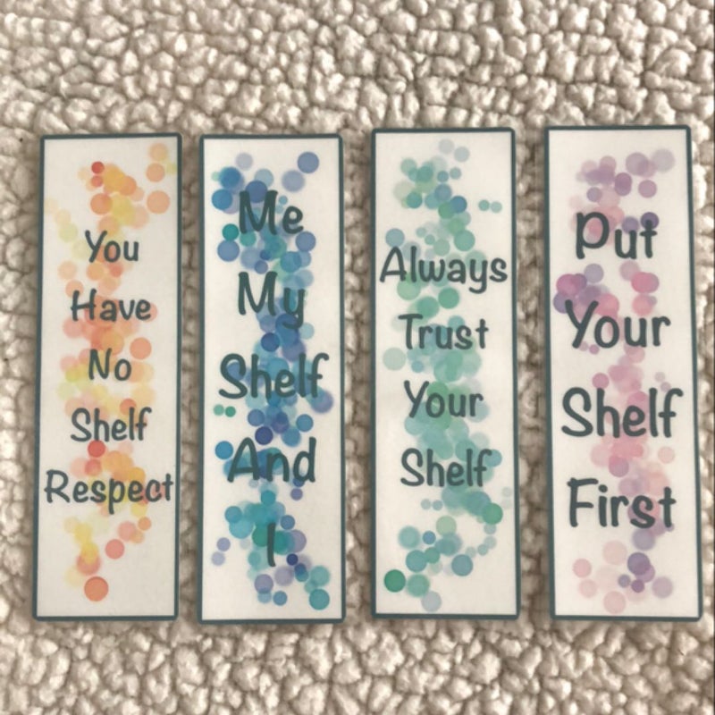 Handmade Shelf Bookmarks - 4