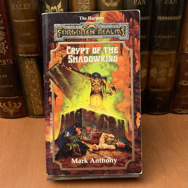Forgotten Realms: Crypt of the Shadowking, Harpers 6, First Edition First Printing