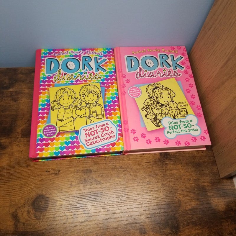 Dork Diaries Lot of 5 Books