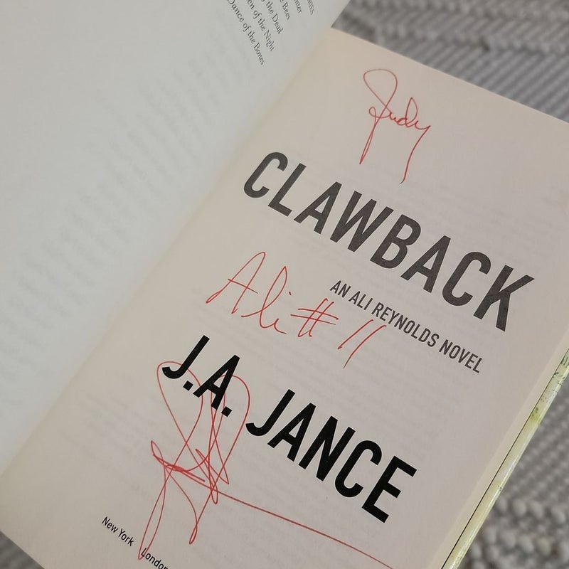 Clawback *autographed*
